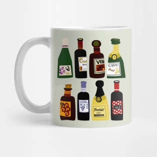 Wine Bottles Mug